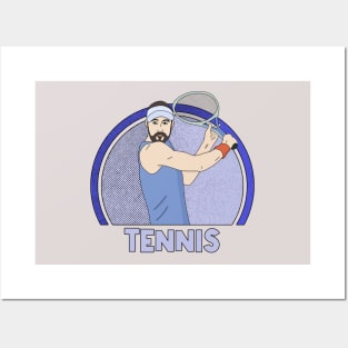 Tennis Posters and Art